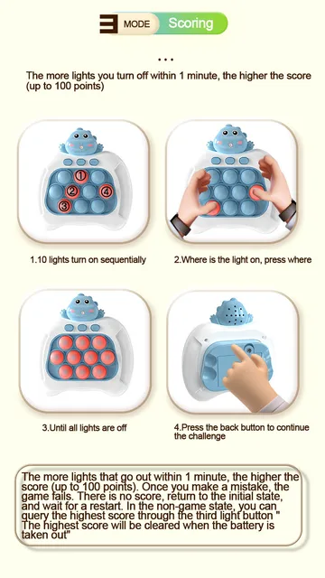 Anti Stress Push Bubble Sensory Fidget Cube Toy Jigsaw Puzzle Educational  Brain Klotski Tabletop Bubble Puzzle Game for Children - China Toys and  Educational Toy price