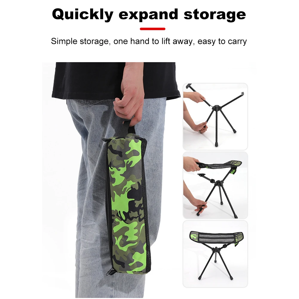 Camping Chair Foot Rest Aluminium Alloy Freestanding Camp Footrest Portable Moon Chair Footstool for Outdoor Beach