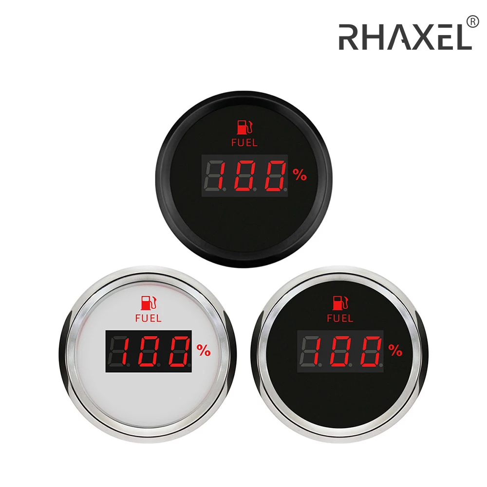 

Датчик уровня топлива RHAXEL 0-250 Ом 275-33 Ом 52 мм с красной подсветкой 9-32 в датчик уровня 300 мм 335 мм