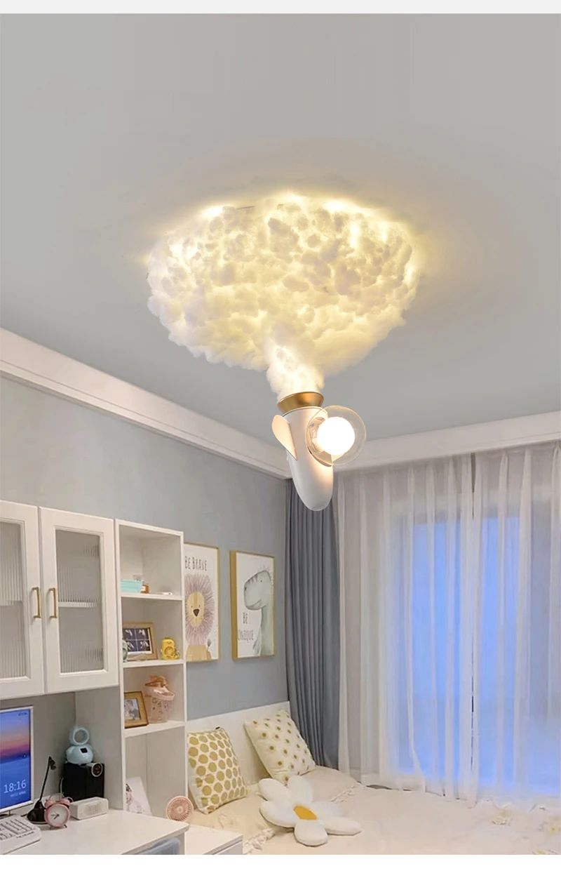 Modern Rocket LED Ceiling Light