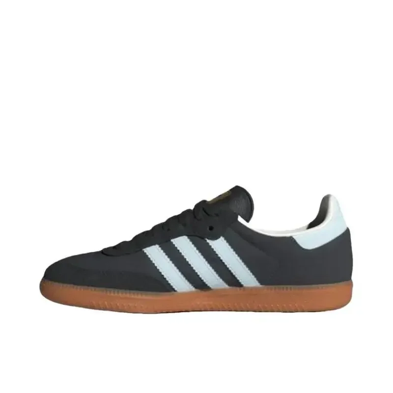Adidas Originals Samba OG White Pink Fashion Anti-slip Classic Unisex Casual Board Shoes German Training