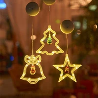 Christmas Lights Window with Suction Cups, Battery Window Light, Warm White, Suction Cup, Christmas Decoration Lights for Christ 2