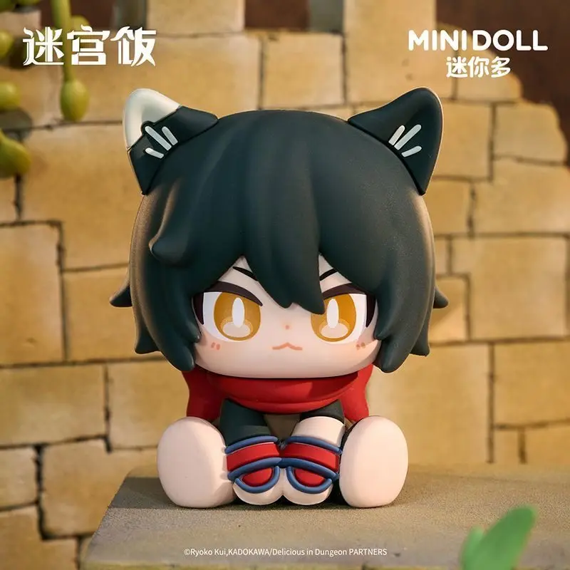 새로운 오리지널 미니 인형 델리셔스 인 던전 미니 시팅 시리즈 블라인드 박스 귀여운 미니 피규어 미스터리 박스 장식 선물