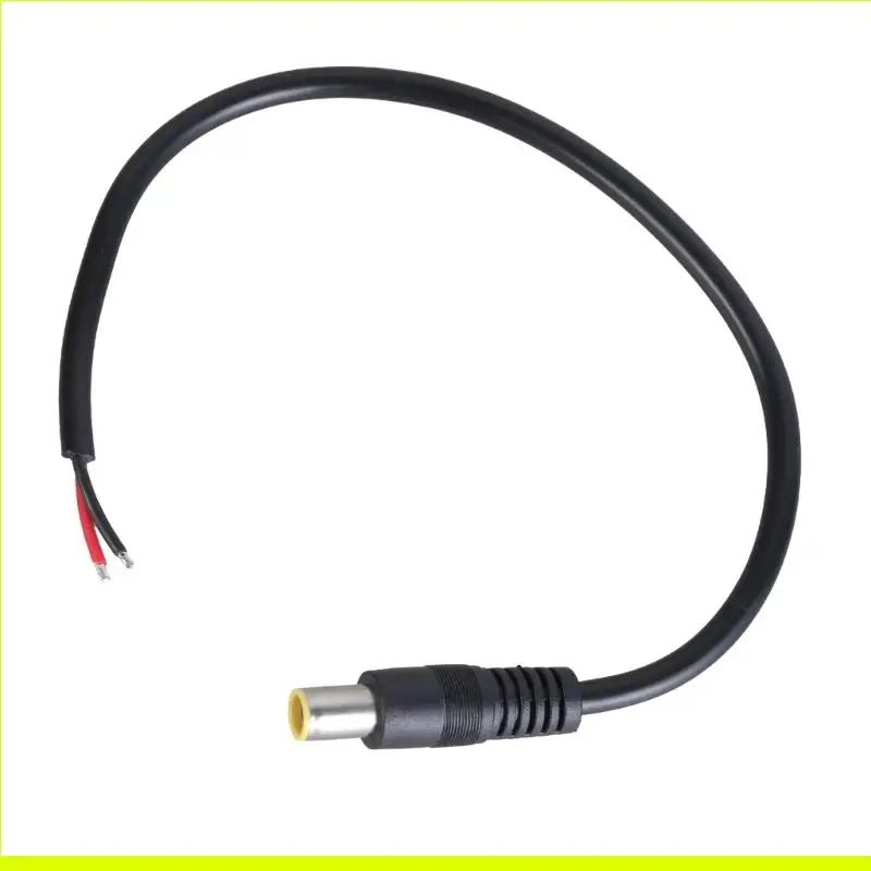 DC7909 전원 피그 테일 케이블 12V 8mm 남성 플러그-태양 에너지 시스템 용 스트립 와이어 노트북 전원 공급 장치 30cm/100cm