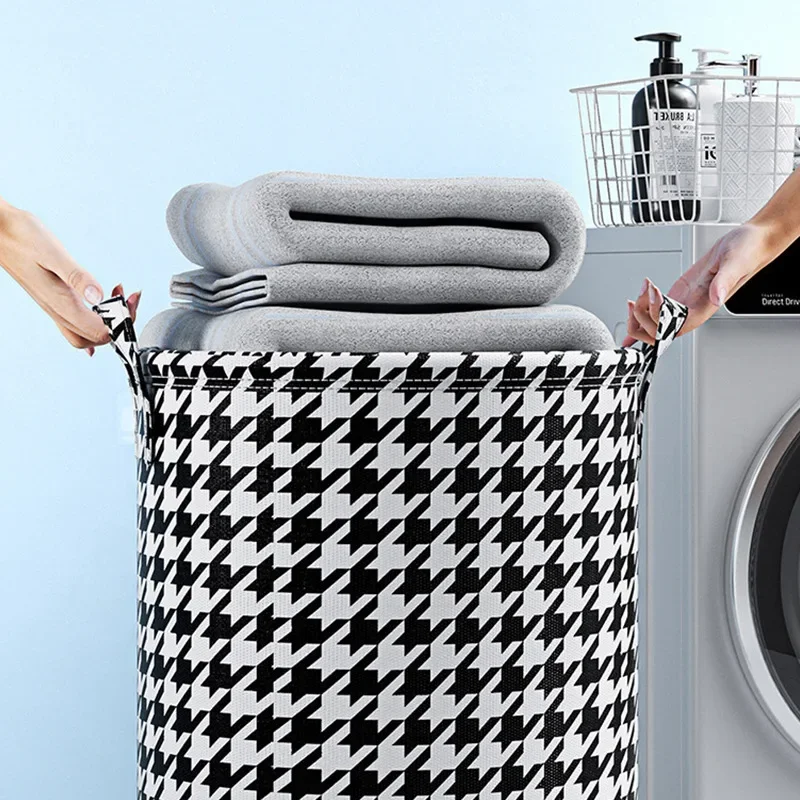 Laundry Basket Foldable Portable Hamper Storage Bucket Clothes Organizer Bathroom Waterproof Dirty Clothes Toy Organizers
