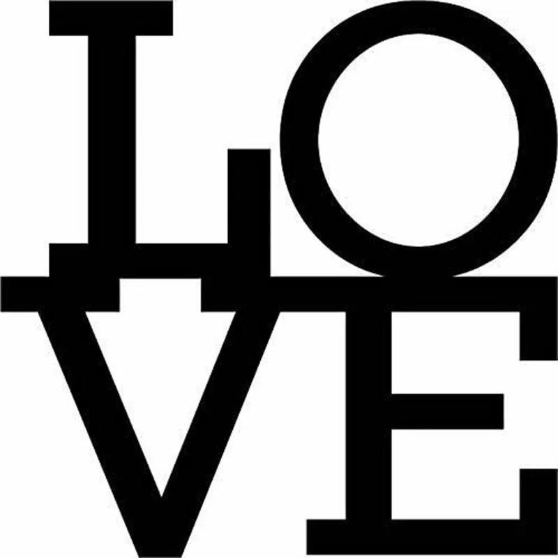 

Square Word Love Metal Wall Plaque Home Decor Wall Sign Love Word Art Decor Home Living Room Interior Decoration Metal Art