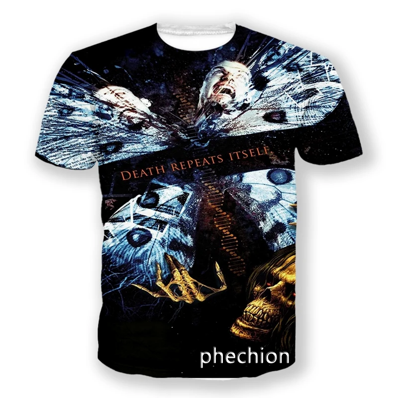 

phechion New Fashion Men/Women The Butterfly Effect 3D Printed Short Sleeve Casual T-Shirt Sport Hip Hop Summer Tops L100