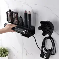 Wall Mounted Organizer Storage Rack Holder Shark FlexStyle Air Styling System Holds Attachments Brushes Nozzle Diffuser Cord 2