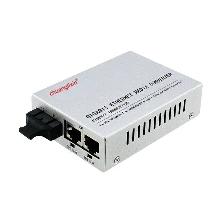 1000M Fiber Transceiver 1 fiber 2 ethernet Multimode Dual Fiber Optical Converter Ethernet Switch