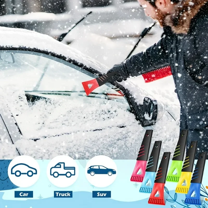 1pc Heavy-Duty PVC Ice Scraper with Auto Defrost Tool - Non-Electric Frost Removal Shovel, Multi-Purpose Car, Freezer