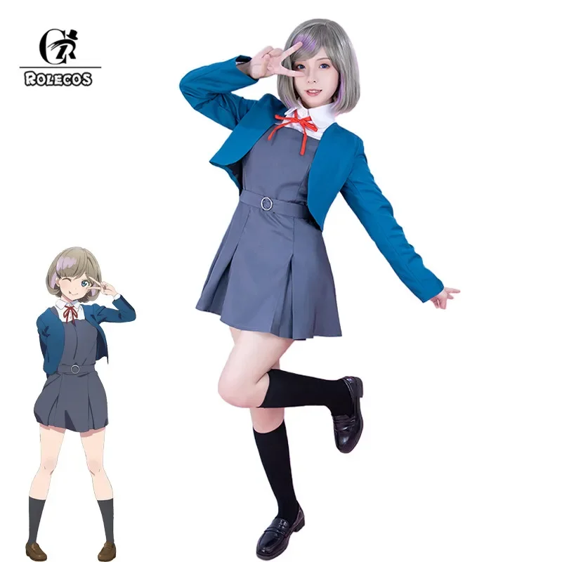 

ROLECOS Anime Love Live Superstar Liella Cosplay Costume Kanon Shibuya Tang Keke Chisato Arashi School Uniform Cosplay Costume