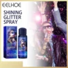 Body Glitter Spray for Stage Makeup Night Parties and Everyday Wear Makeup Festival High-gloss Brightening Glitter Spray 1