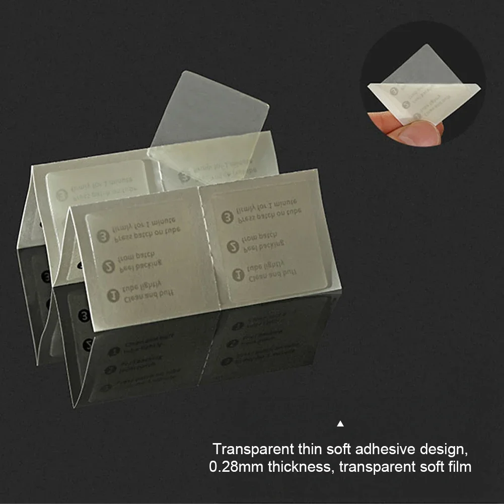 1Box Bicycle Tire repair tool set Glue-free Tire Patches Bike Tire Patch Tool No-glue Adhesive Quick Drying Bike Accessories