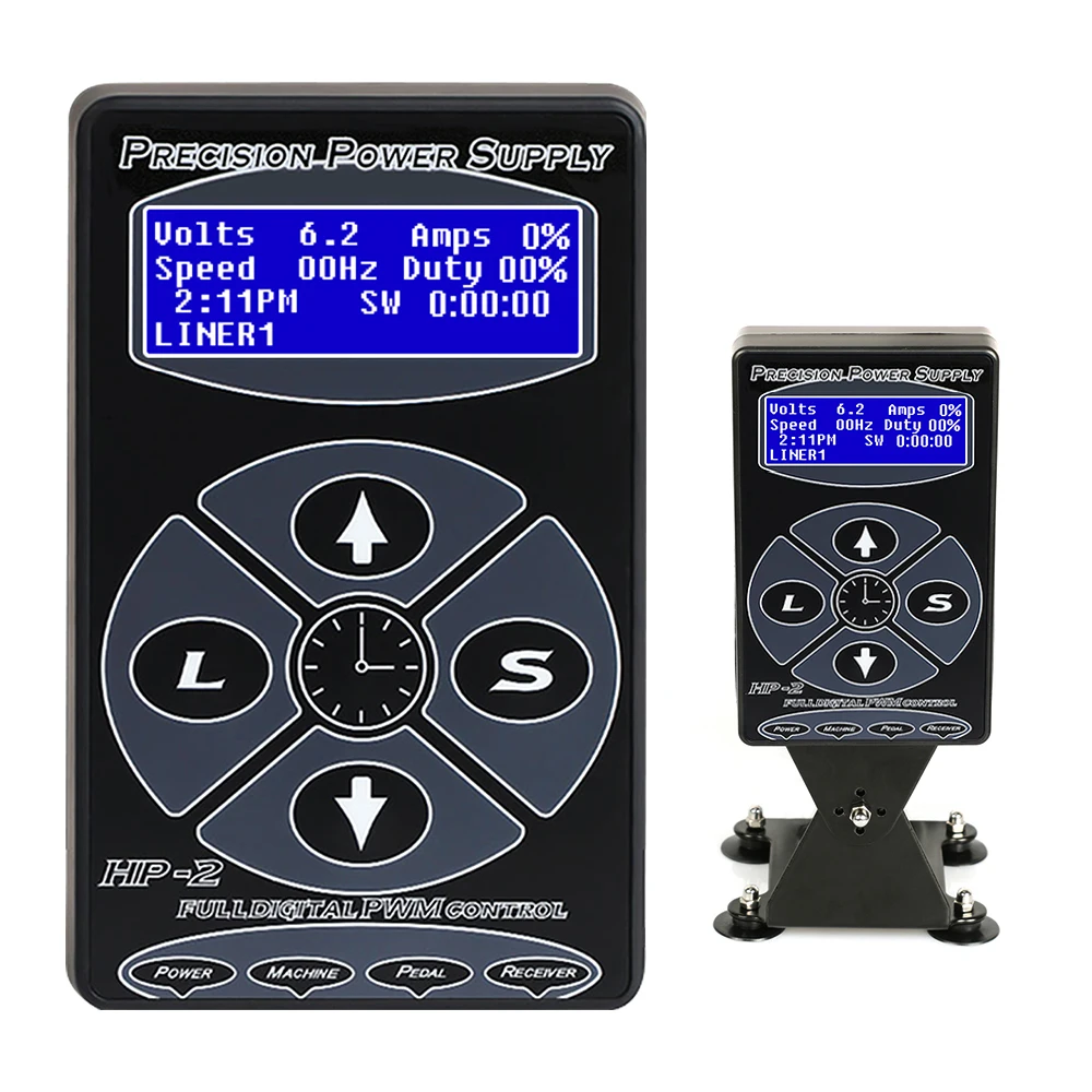 

Professional HP-2 Tattoo Power Supply For Tattoo Pen Machine Touch Screen Source Digital LCD Makeup Dual Tattoo Power Supplies