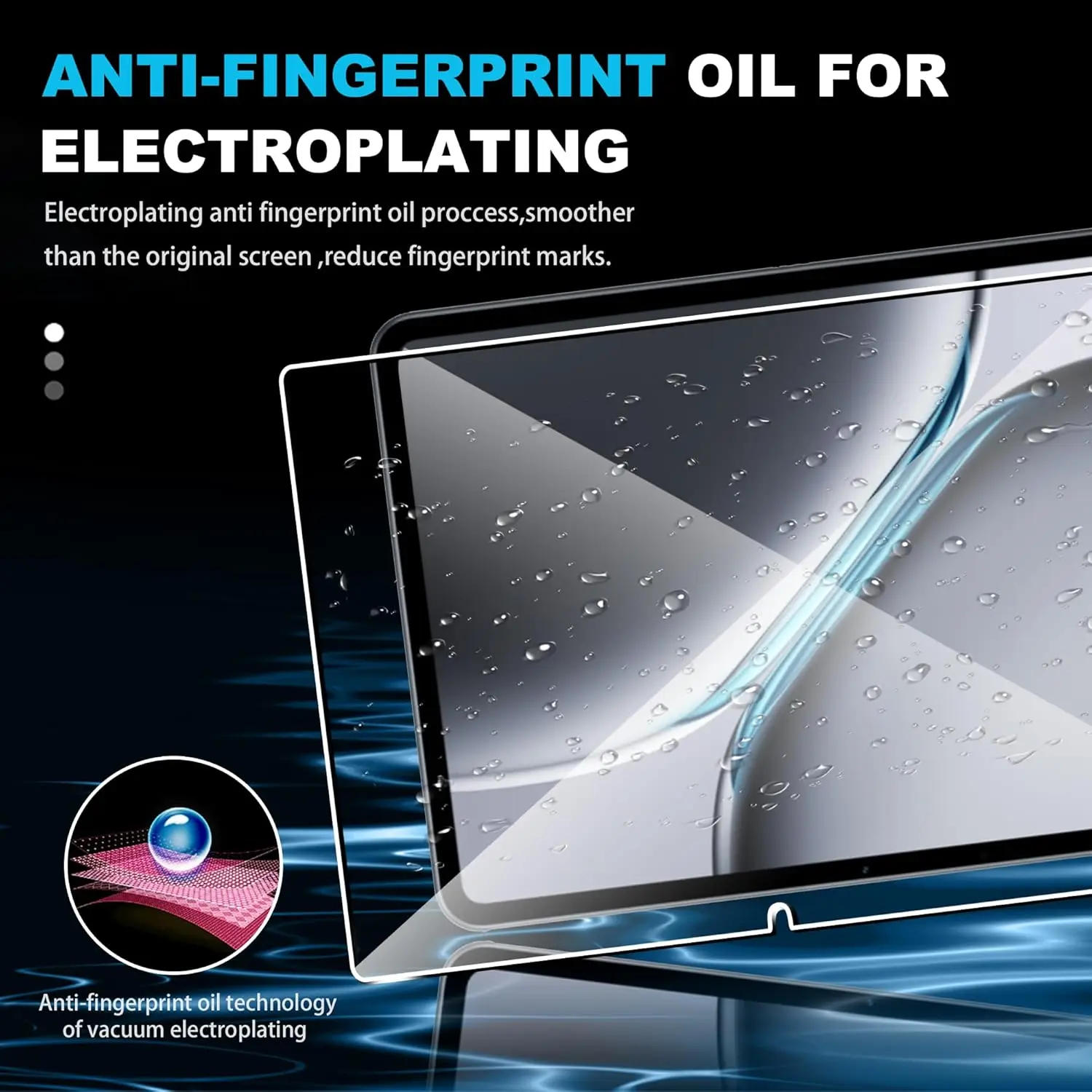 Premium 12.1 Anti-Scratch Tempered Glass Tablet Screen Protector