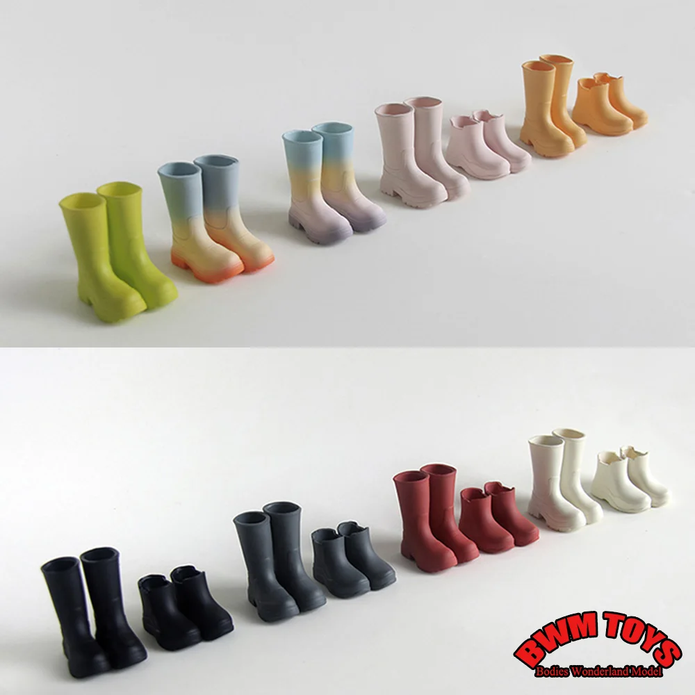 

Solid Color HotPlus HP074 1/6 Female Soldier Trend Rubber Boot Hollow Shoes Model Accessories Fit 12'' Action Figure Body