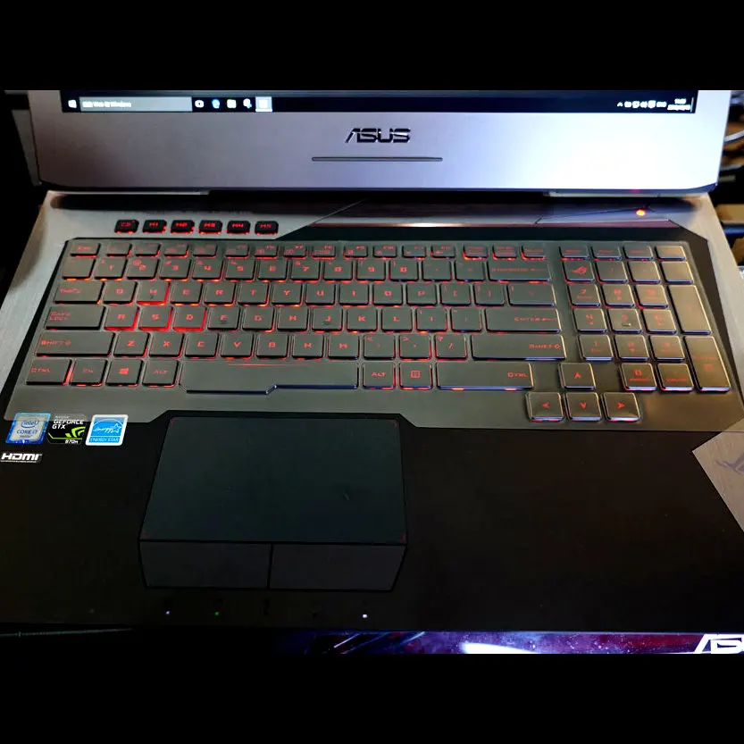 High TPU Keyboard Cover Protector skin for ASUS ROG g752vs g752vy g752VT g752VL g752VM G752 VS VY VT VM VL GFX70J GFX71J