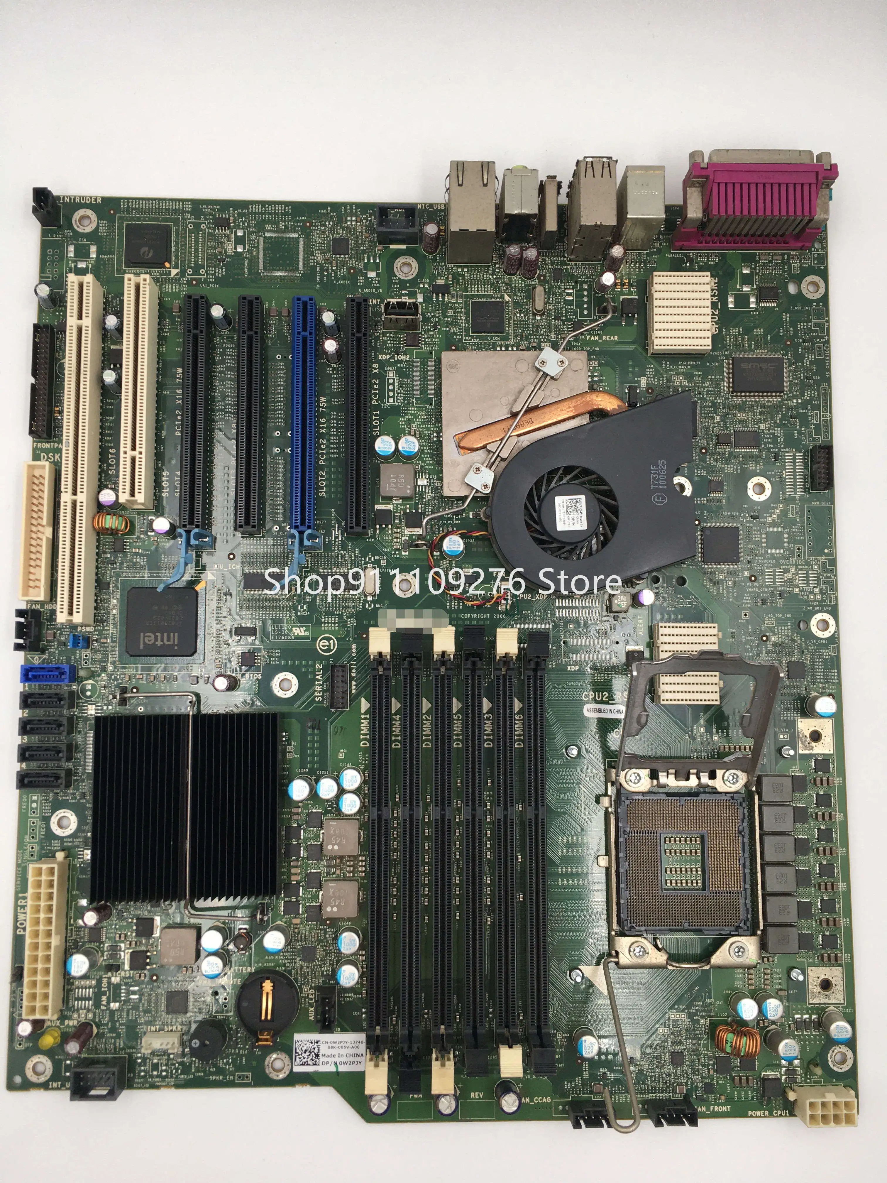 Scheda Madre Originale Per Scheda Madre Pc Dell T5500 W2Pjy D883F Crh6C Wffgc