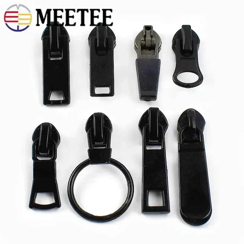 Nylon Zipper Sliders 10Pcs 5# for zipper repair kit zipper pullers zipper sliders zipper heads zipper accessories