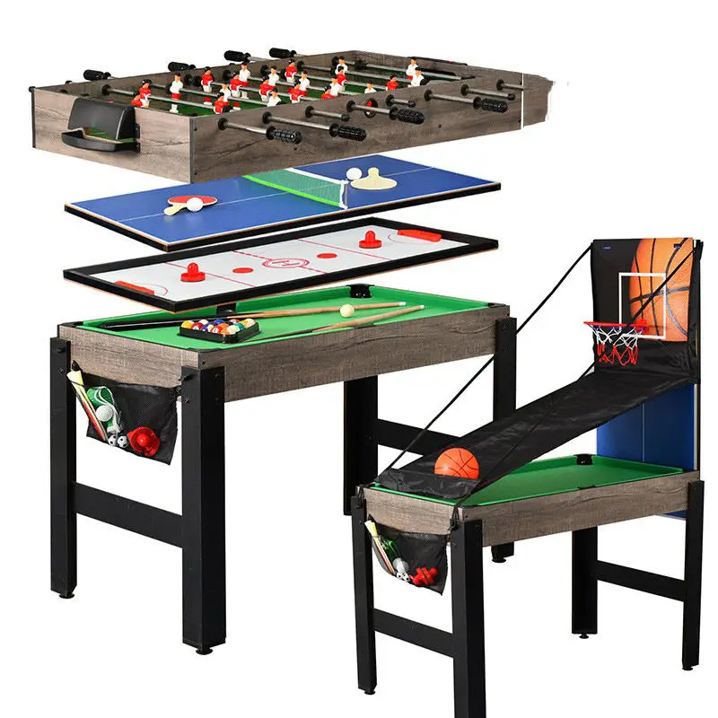 Wholesale Low Price Indoor 5-in-1 Multifunctional Ball Table, All Kinds of Tables Can Be Used, Adult Children's Game Table
