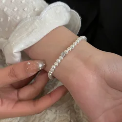 Elegant French Retro Zircon Pearl Bracelet - Handmade Luxury Jewelry Gift (01 White)