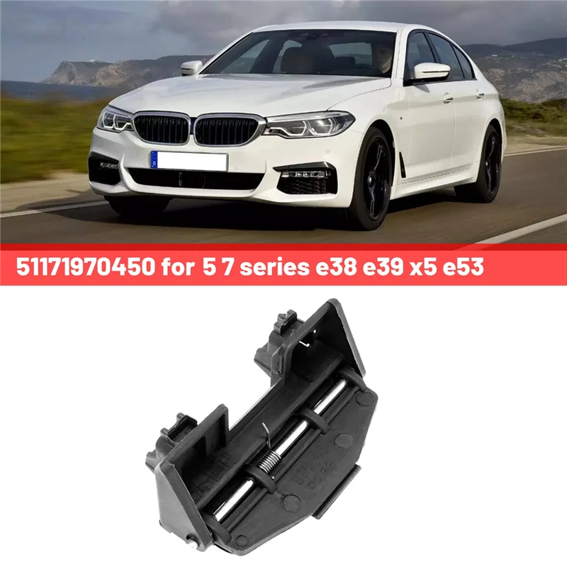 51171970450 Fuel Tank Door Hinge Fuel Tank Hinge Fuel Filler Flap Auto for Bmw 5 7 Series E38 E39 X5 E53 4