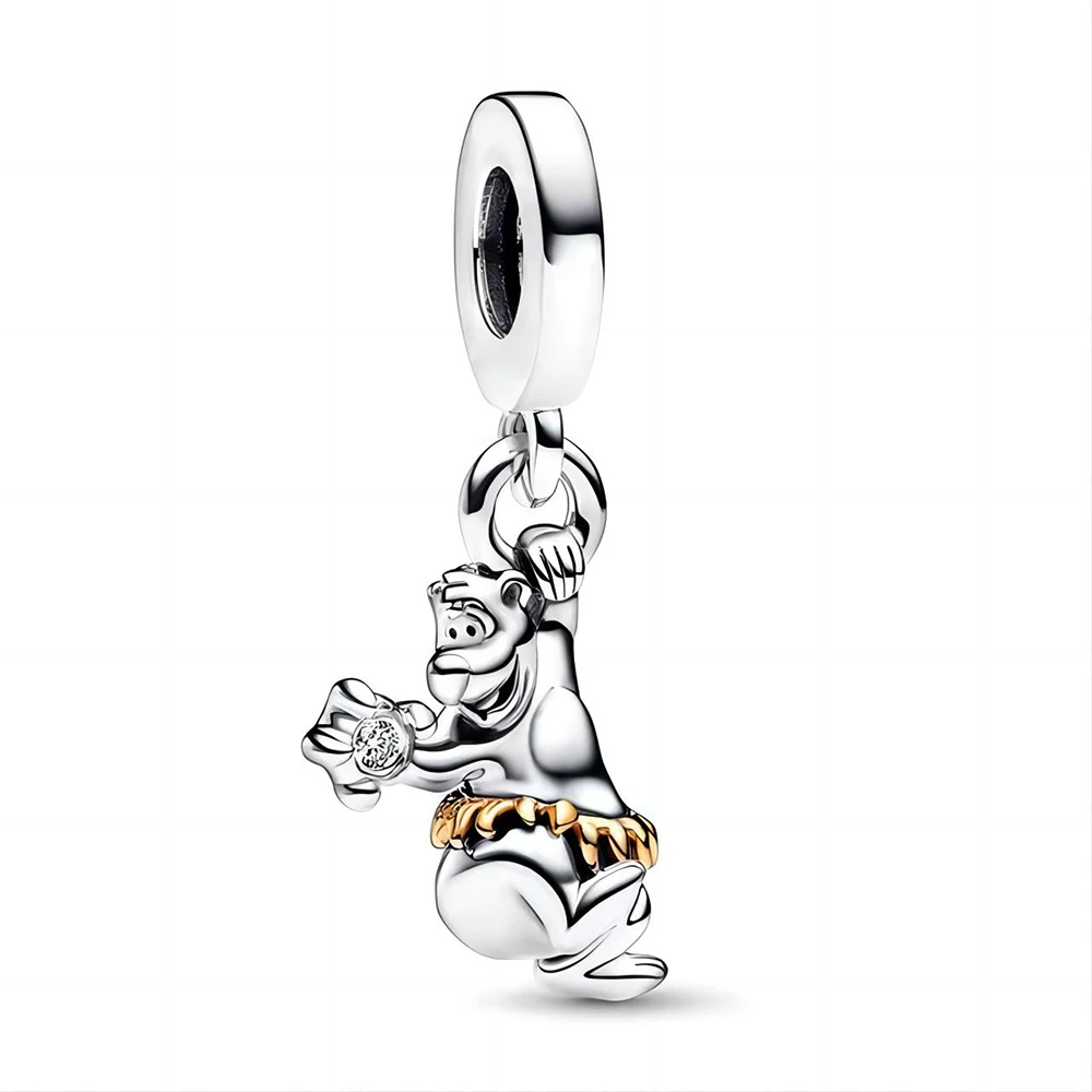 Disney 100Th Anniversary Winnie The Pooh Bear Ciondola Charm Fit Original Pandora Charm Bracciali Ciondolo Gioielli Berloque