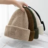 VISROVER New Warm Winter Hat For Women Solid Autumn Fasion Wool Comfortable Beanies Best Matched Soft Bonnet Skullies Cap Gift 1