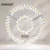 Led Panel Ceiling Light 48W 96W 120W Panel Led Round Replacement Module AC220V-240V Stepless Dimmable Led Module 1