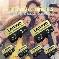 Lenovo SD Memory Card 2TB 1TB Class 10 High Speed Micro TF Card 1TB 512GB For Nintendo Switch PC Smart phone SD Card 128GB 256GB - Image 5
