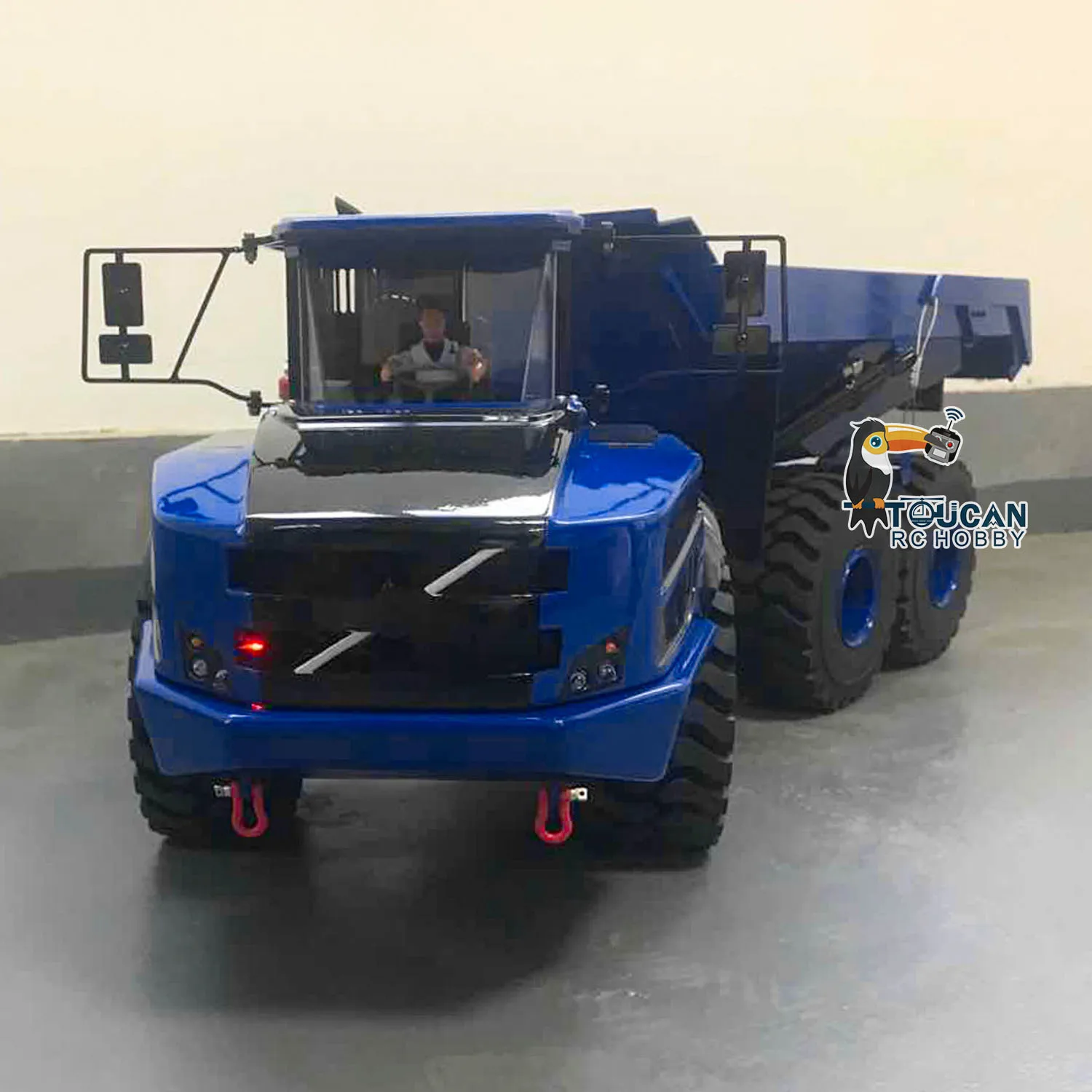 Xdrc Toucanhobby Dumper Telecomandato Verniciato Rc Camion Articolato Idraulico 1/14 6 X6 Modello Di Auto