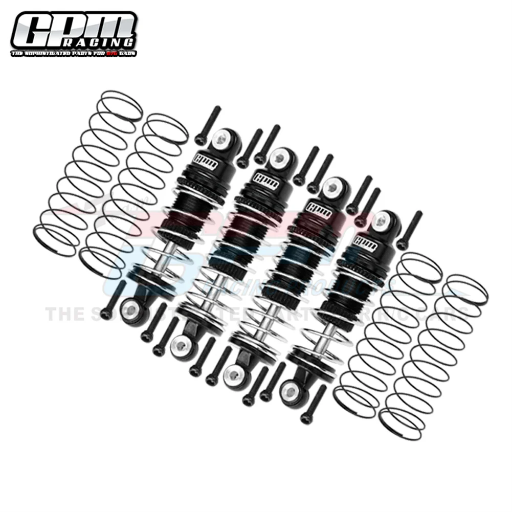 Premium Alloy 6061 Front & Rear Shock Set for Enhanced Performance
