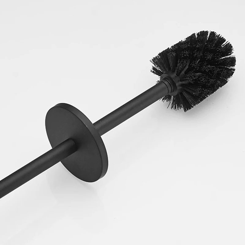 Toilet Brush Metal Shell Floor Type Toilet Brush Holder No Dead Angle Home Cleaning Tools Bathroom Accessories, toilet brush set,toilet brush holder