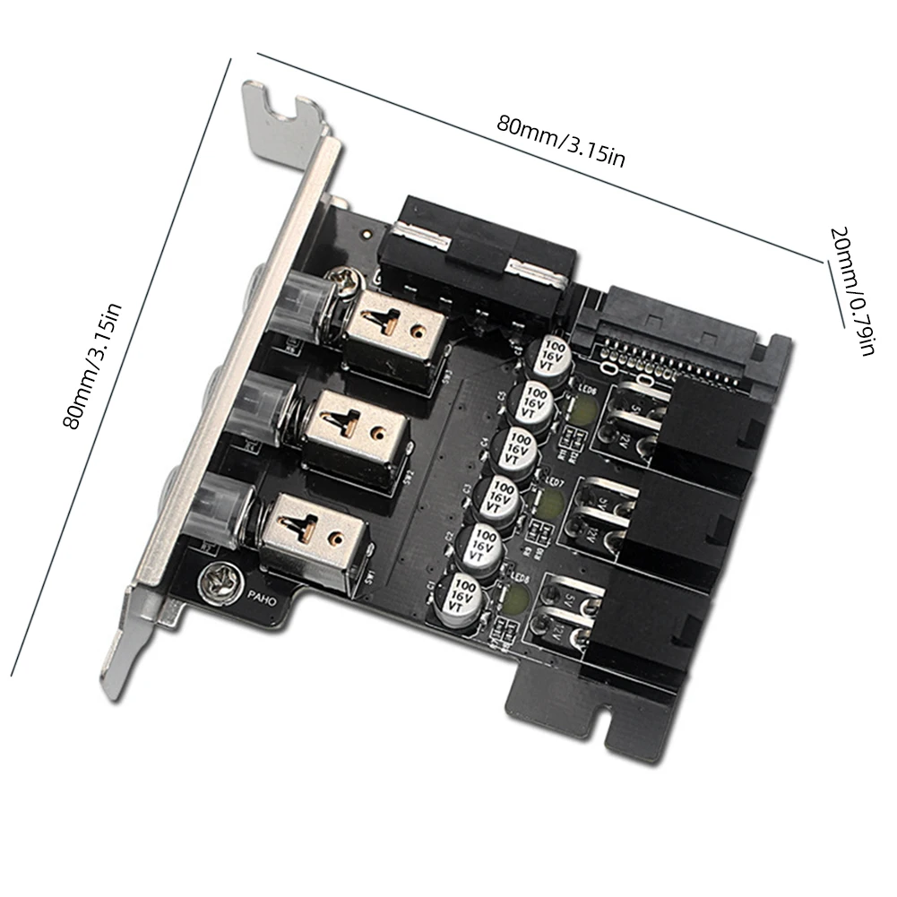 PCI Expansion Card LED Control Management System