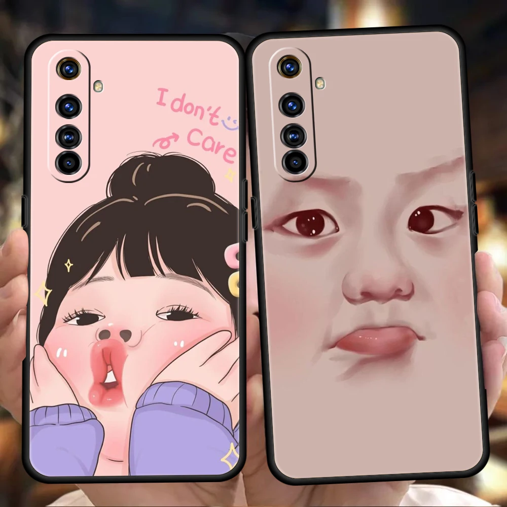 Cartoon-Themed Soft TPU Phone Case Cover