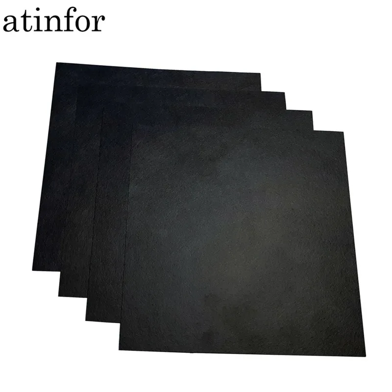 atinfor Thickness 0.21mm 0.24mm 0.28mm 0.34mm 100x100mm Conductive Carbon Paper with Microporous Layer & PTFE for Fuel Cell