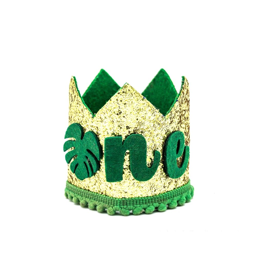 Adjustable Birthday Crown For Kids - Reusable 1st Year Party Hat Keepsake