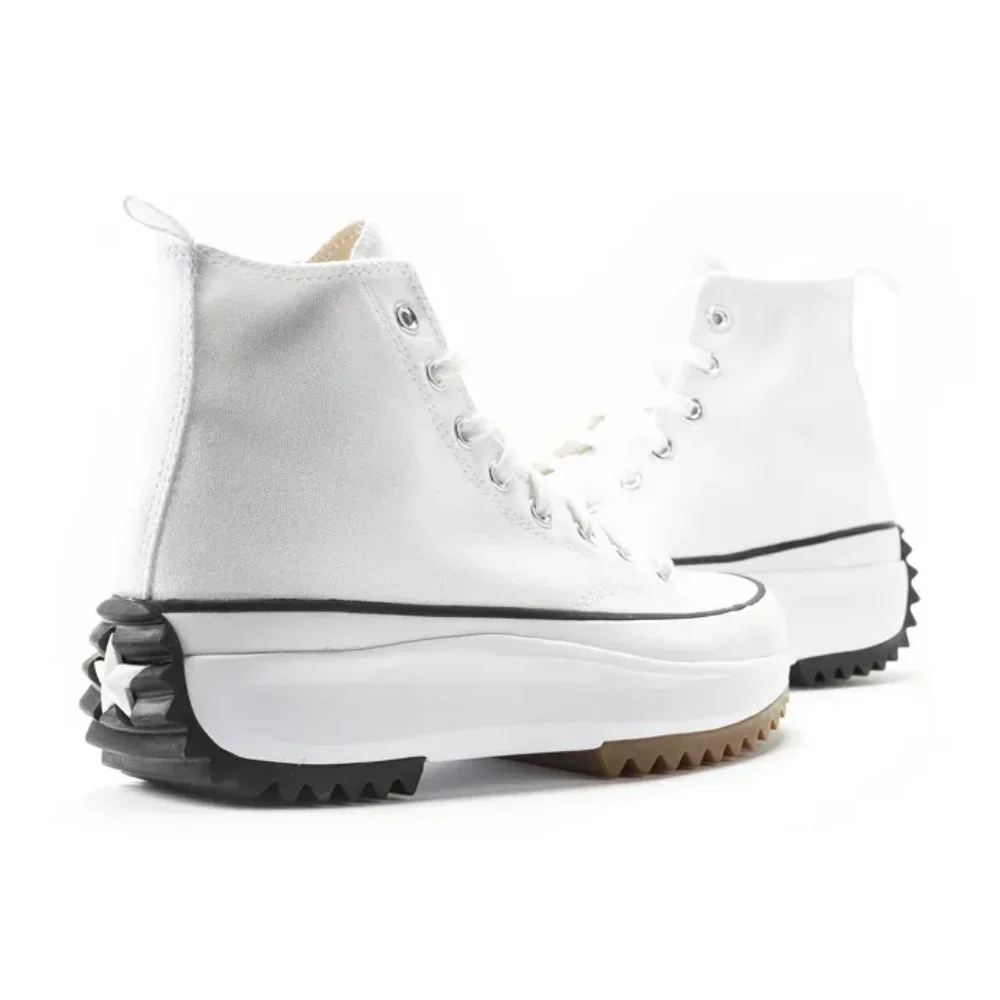 Description Picture 6 of itemConverse White Run Star Hike High Top Comfortable Height Increasing Canvas Shoes Men and Women's Casual Board Shoes