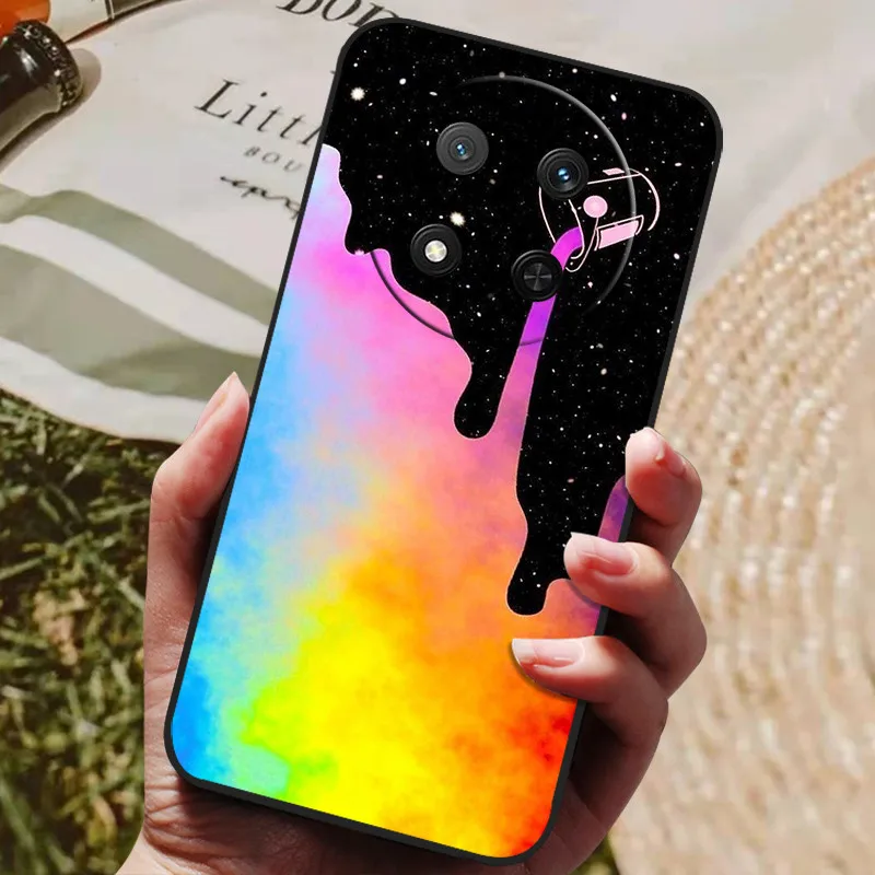 Luxury Painted Silicon Phone Case - Protective Back Cover