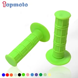 Enhanced Gel Rubber Handlebar Grip for Off - Road and Motocross Bikes (Light Green)
