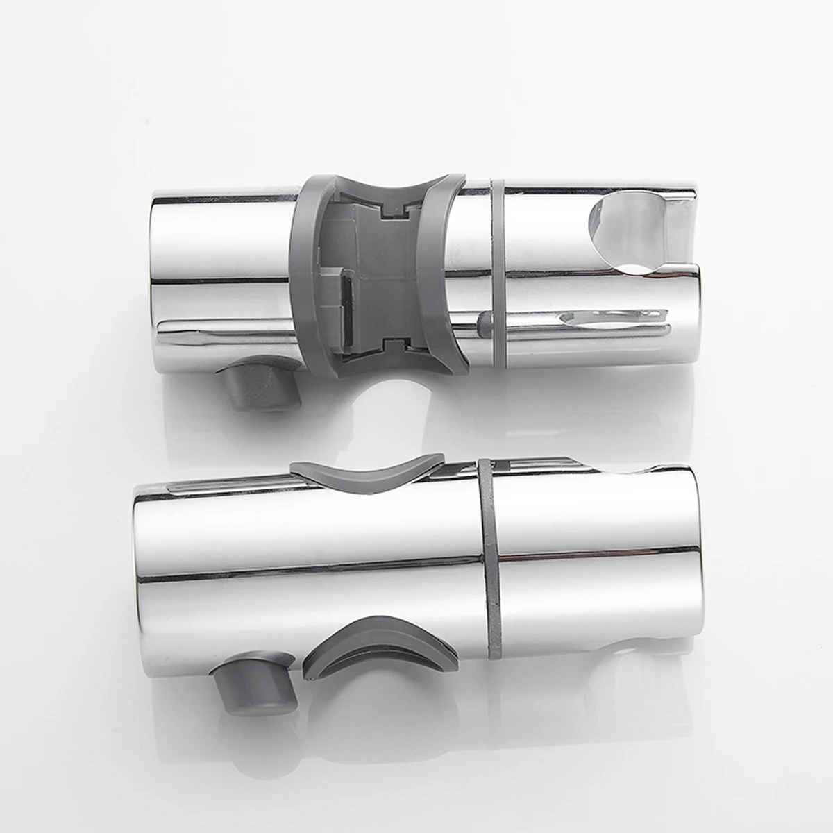 Bathroom Accessories Universal 18~25mm ABS Plastic Shower Slide Rail Bar Holder Adjustable Clamp Holder Bracket Replacement shower bracket shower holder