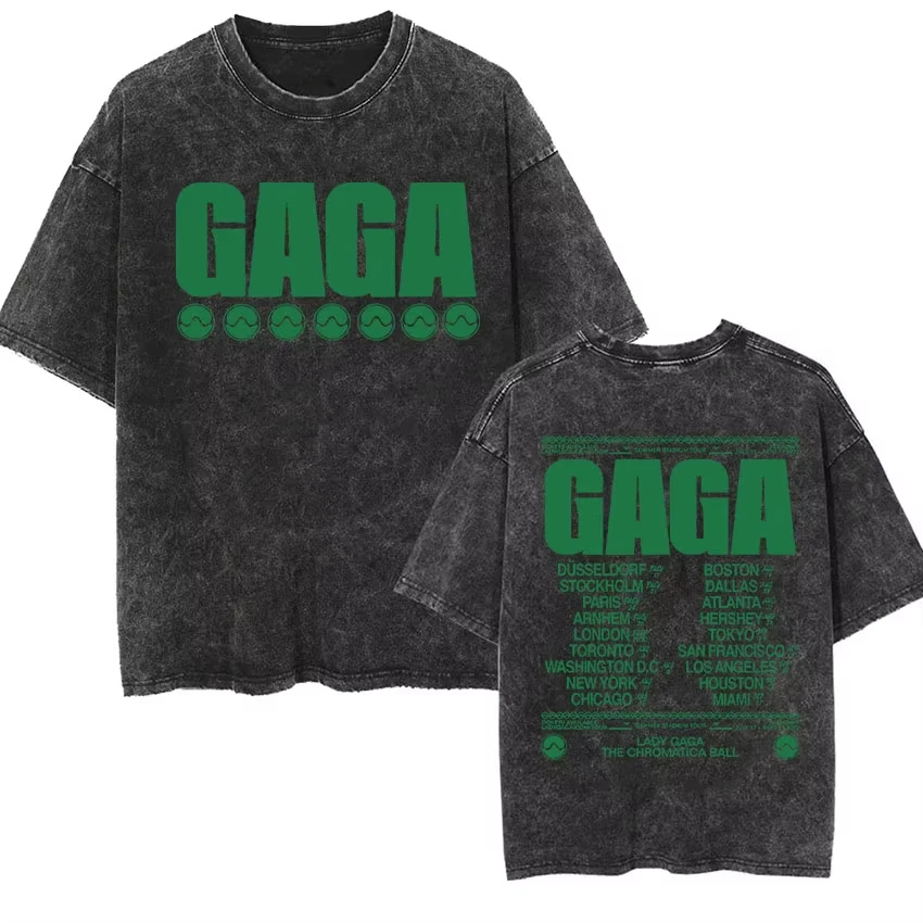 レディー・ガガ　Chromatica Ball会場限定　Tシャツ　Lサイズ レディー・ガガ Chromatica Ball会場限定 Tシャツ Lサイズ