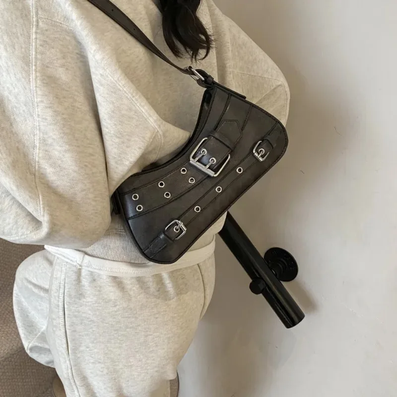 Borsa sottobraccio stile abbigliamento da lavoro alla moda Nuova borsa a tracolla singola a spalla singola di alta qualità alla moda Borsa quadrata piccola per pendolarismo - immagine 3