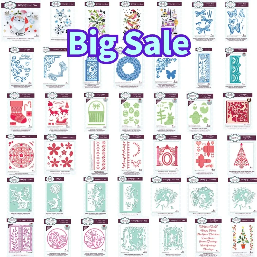 Ghoulish Greetings Cutting Dies Scrapbook Diary Decoration Stencil Embossing Template DIY Greeting Card Handmade