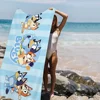 Cartoon B-Blueys Beach Towels Shower Towel Sauna Travel Spa Microfiber Quick Dry Gym Accessories Cute Room Decor 4