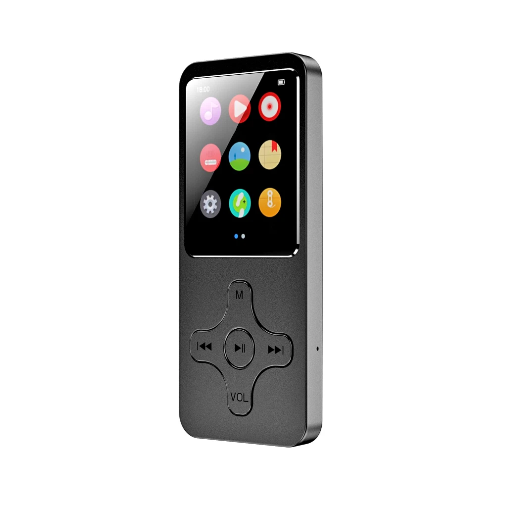 mp3 music player MP3 Player Bluetooth-compatible V4.0 HiFi Music Speaker with Screen Recording Radio Audio Recorder Conference 8G spotify mp3 player