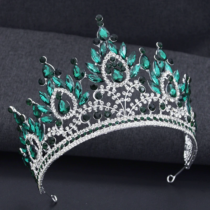 Crowns and Tiaras Pageant Diadem Headwear Bridal Wedding Prom Hair Jewelry hair accessory hair headdress bridal headwear hair band crown