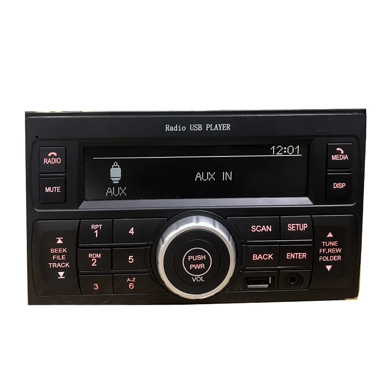 28027 Car Radio Multimedia Player, Bluetooth, USB, FM music MP3 for Nissan Xterra Patrol Y61 Y62 car stereo audio car mp3 player