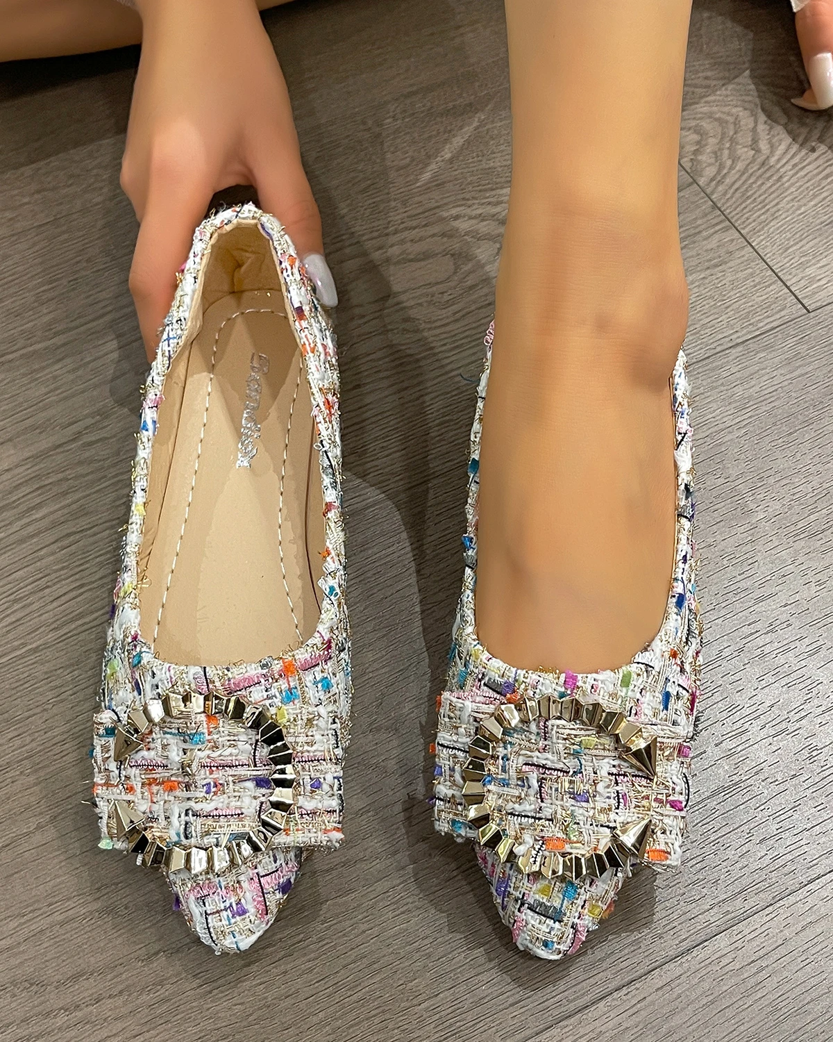 2024 New Spring and Summer Pointed Toe Comfortable Casual