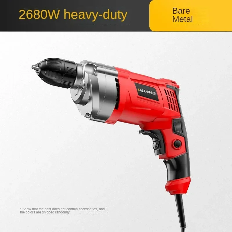 1280W/2680W Impact Drill 0-3000 R/min High Rotation Speed Corded Electric Drill Tool 220V 50Hz Max 13mm Chuck Controllable Speed 3